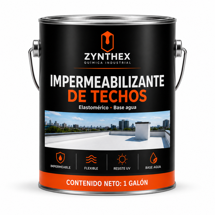 Impermeabilizante de Techos Elastomérico Base Agua | Zynthex