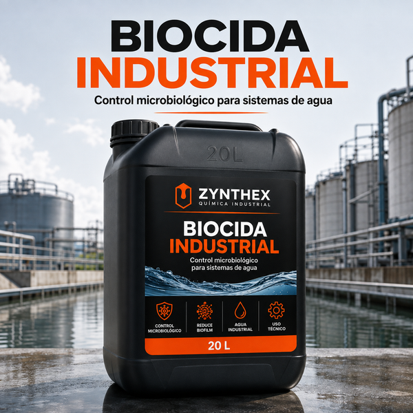 Biocida Industrial para Sistemas de Agua