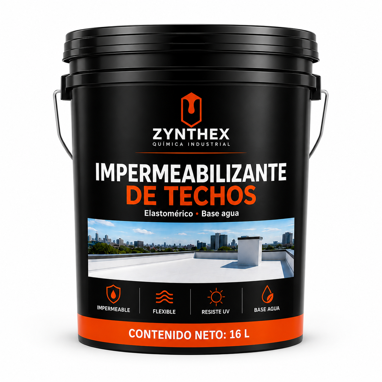 Impermeabilizante de Techos Elastomérico Base Agua — Zynthex