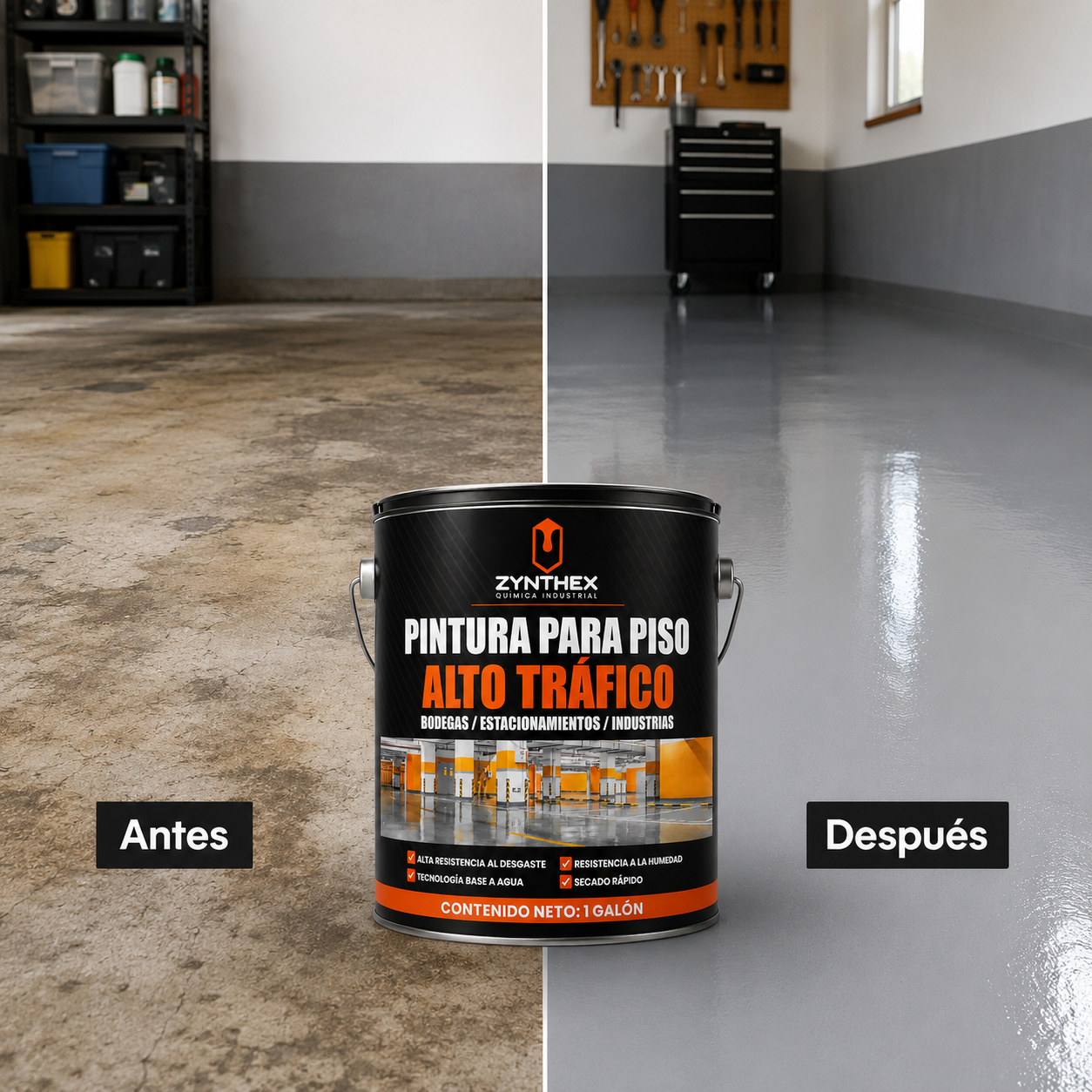 Pintura para Pisos Alto Tráfico