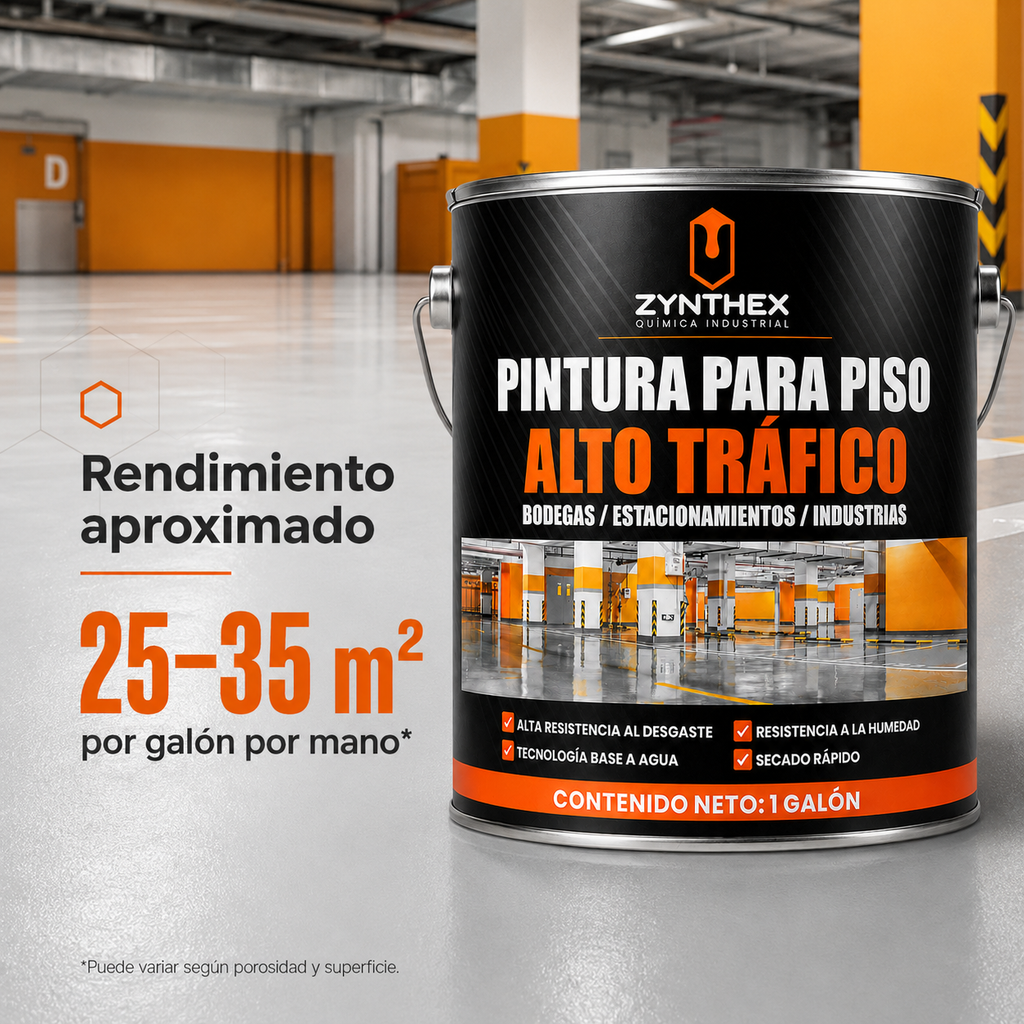 Pintura para Pisos Alto Tráfico