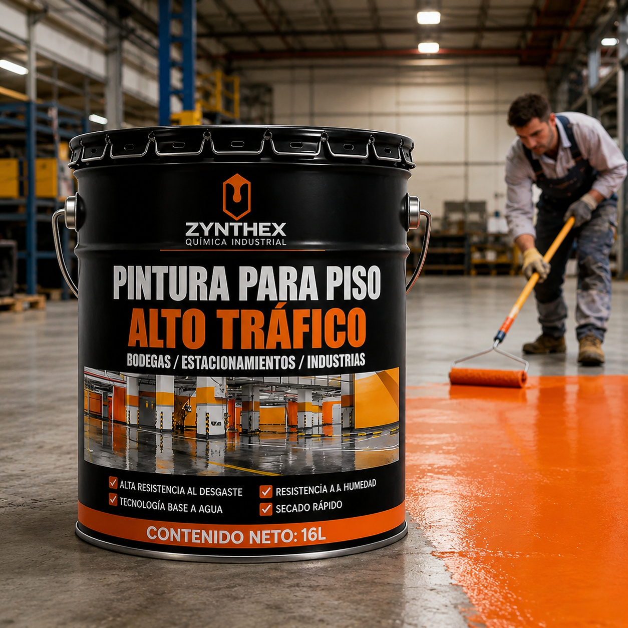 Pintura para Pisos Alto Tráfico