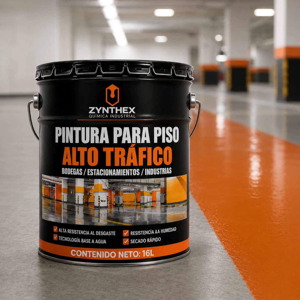 Pintura para Pisos Alto Tráfico