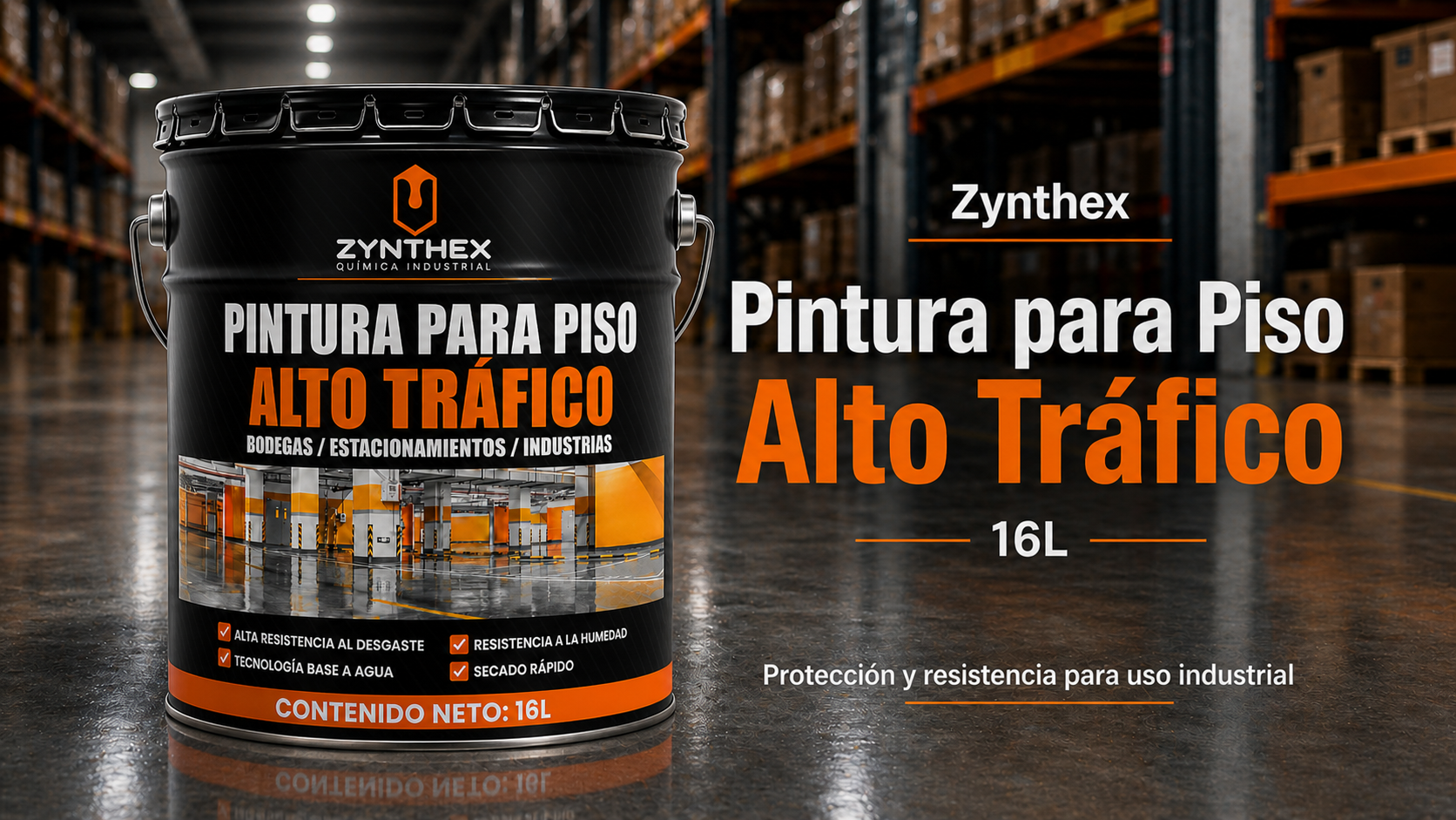 Pintura para Pisos Alto Tráfico