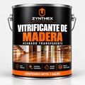 Vitrificante al agua para pisos de madera Zynthex, galón